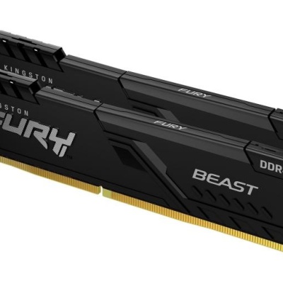 Memorie RAM Kingston DDR4 32GB 3600Mhz CL18 1.35V Dual Channel Kit Fury Beast Black XMP - Img 2