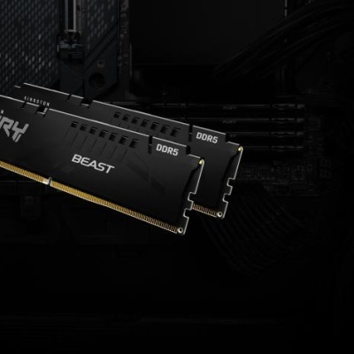 Memorie RAM Kingston DDR5 16GB 6000Mhz CL30 1.4V Dual Channel Kit Fury Beast Black EXPO - Img 6