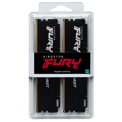 Memorie RAM Kingston DDR5 16GB 6000Mhz CL30 1.4V Dual Channel Kit Fury Beast Black EXPO - Img 8