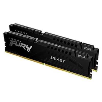 Memorie RAM Kingston FURY Beast, 64GB DDR5, 6000MHz, CL30
