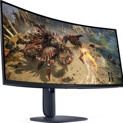 Monitor Alienware 34" AW3425DWM Gaming, 86.43 cm, Maximum preset resolution: DisplayPort: 3440 x 1440 at 180 Hz (DSC enabled and visually lossless), HDMI port: 3440 x 1440 at 180 Hz , Screen type: Active matrix-TFT LCD, Panel type: Vertical Alignment - Img 3