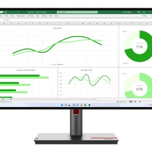 Monitor Lenovo ThinkVision P27q-30; 27" IPS, QHD (2560x1440)