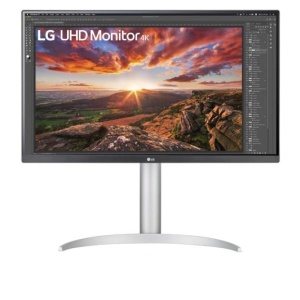 MONITOR LG 27UP85NP-W 27 inch, Panel Type: IPS, DisplayHDR™ 400,Resolution: 3840 x 2160, Aspect Ratio: 16:9, Refresh Rate: 60Hz,Response time GtG: 5 ms, Brightness: 400 cd/m², Contrast (static):1000:1, Contrast (dynamic): 1200:1, Viewing angle: