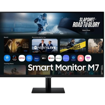 Monitor Samsung 32" LS32FM700UUXDU, Diagonal (inch): 32, Diagonal (cm): 81, Aspect ratio: 16:9, Panel: VA, Resolution: 3840x2160, Refresh Rate: 60Hz, Response time GtG: 4ms, Brightness (max): 300 cd/m², Contrast (static) : 3000:1, Viewing angle: 178/178,
