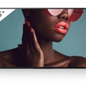 Monitor signage Sony BZ40L, 55", 700nit, 24/7, UHD, panel IPS, D-LED, 8ms, contrast static 1200:1, contrast dinamic 600000:1, mătuire 47% with low reflection, Android 10, stocare 32GB. Miracast, Chromecast built-in, AirPlay, Apple HomeKit, Google Play