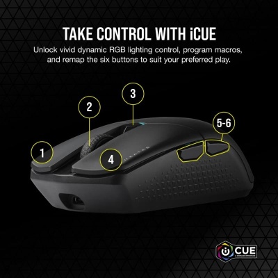 Mouse Gaming Corsair KATAR ELITE WIRELESS negru - Img 7