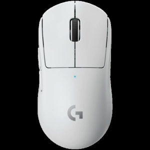 Mouse Logitech G PRO X Superlight, optic, rezolutie maxima 32000 DPI, Senzor optic HERO 25K, alb