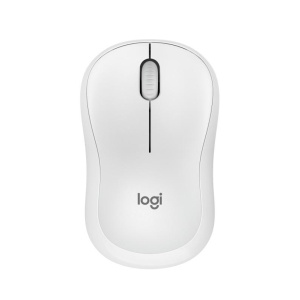 Mouse Logitech MK240 Silent Wireless, optic, interfata Bluetooth, rezolutie 1000 DPI, alb