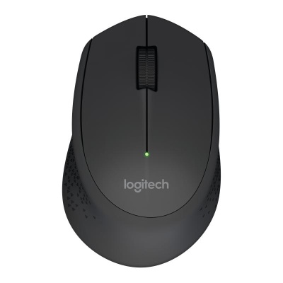 Mouse Logitech wireless M280, senzor optic, interfata nano-usbm rezolutie maxima 1000 DPI, butoane/rotite 3/1, dimensiuni 105.4 x 67.9 x 38.4 mm, negru - Img 2