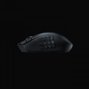 Mouse Razer Naga V2 HyperSpeed Connectivity Razer HyperSpeed Wireless (2.4GHz) Bluetooth Battery Life Up to 250 hours (on HyperSpeed Wireless) Up to 400 hours (on Bluetooth) RGB Lighting None Sensor Focus Pro 30K Optical Sensor