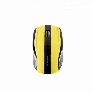 Mouse Serioux, Rainbow 400, fara fir, USB, senzor optic, distanta de operare; 10m, precizie: 1000/1600DPI ajustabila, 4 butoane, 2x baterie AAA, sisteme de operare: Windows / Mac OS / Linux, verde