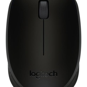 Mouse wireless Logitech B170, optic, interfata USB, rezolutie 1000 DPI, numar butoane 2/1, negru - Img 2