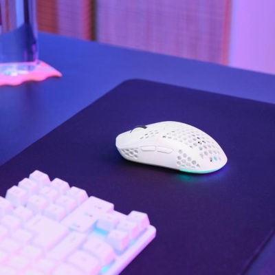 Mouse wireless Trust GXT 929W Helox, rezolutie maxima 4800 DPI, 6 butoane, alb - Img 12