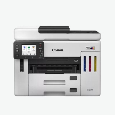 Multifunctional inkjet color CISS Canon Maxify GX7140, ( Print,Copy,Scan, Fax, Cloud), dimensiune A4 , duplex printare, ADF, viteza 24ppm alb-negru, 15.5 ppm color, rezolutie 600X1200 dpi, alimentare hartie250+250+100 coli, Scannet CIS, rezolutie - Img 2