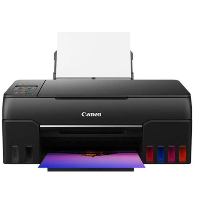 Multifunctional inkjet color CISS Canon Pixma G640, dimensiune A4,viteza 3.9 ppm alb-negru, rezolutie 4800x1200dpi, alimentare hartie 100coli, Scanner CIS, rezolutie scanare:600 x 1200, 99 copii max, zoom:25%-400%, format hartie: A4, A5,B5, interfata: - Img 5