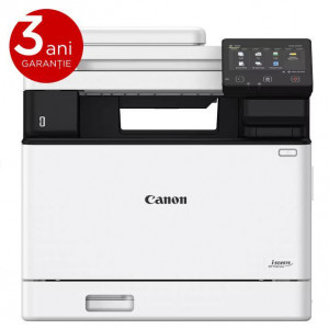 Multifunctional laser color Canon MF754CDW, dimensiune A4(Printare ,Copiere, Scanare, Fax), viteza max 33ppm alb-negru si color,rezolutie max1200x1200dpi, memorie 1 GB RAM,alimentare hartie 250 coli+50 coli multi-purpose+50 coli ADF, limbaj de