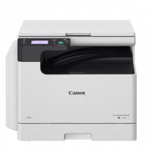 Multifunctional laser mono Canon iR2224N, dimensiune A3 (Printare,Copiere, Scanare), viteza 22ppm A4 / 11ppm A3, rezolutie max600x600dpi, procesor 1.6Ghz, memorie 1 GB RAM, alimentare hartie250coli + tava universala 80 coli, limbaj de printare: UFR II