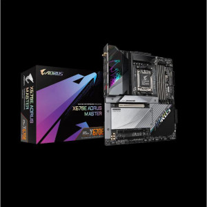 Placa de baza Gigabyte AMD Socket AM5, X670E AORUS MASTER, Dual Channel DDR5 x 4 slot, Intel® 2.5GbE LAN & Intel® Wi-Fi 6E 802.11ax, Next Generation Storage：2*PCIe 5.0 x4 and 2*PCIe 4.0 x4 M.2 Connectors