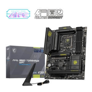 Placa de Baza MSI MAG B860 TOMAHAWK WIFI LGA1851, 4x DDR5, 1x HDMI 1x DP 1x Type-C DP, 2x PCIE x16 1x PCIE x1, 3x M.2, 4x SATA 6GB/s, ATX