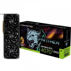 Placa Video Gainward GeForce RTX™ 4070 Ti SUPER Panther OC 16GB GDDR6X 256 bit, PCIE Gen4 x16 3x DP 1x HDMI