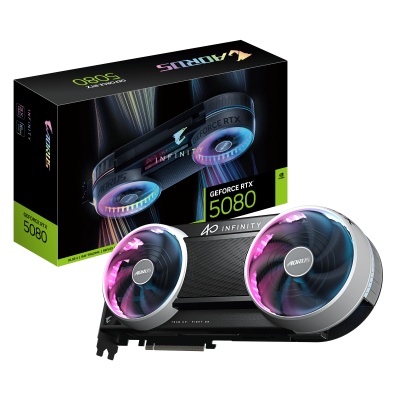 Placa video Gigabyte GEFORCE RTX 5080 INFINITY, 16GB GDDR7, PCI Express x16 5.0, 256bit