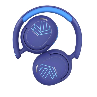 PowerLocus Casti pentru copii wireless Lion Kids Blue - Img 4