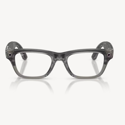 Ray-Ban Meta Blayzer Optics Gen 2 AI Glasses Matte Transparent Ice Grey/Demo - Img 2