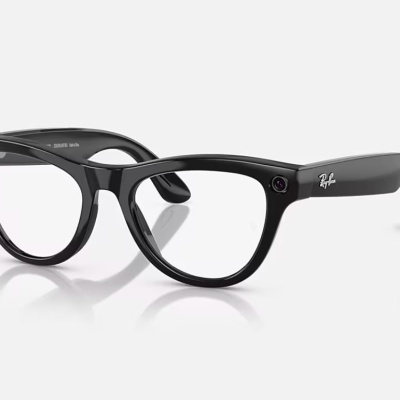 Ray-Ban Meta Skyler AI Glasses Shiny Black/Transitions Amethyst - Img 2