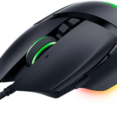 Razer Basilisk V3 35K, cu fir, rezolutie maxima 35000 DPI, 11 butoane programabile, iluminare Razer Chroma™ RGB, senzor Focus Pro 35K Optical Sensor Gen-2, negru - Img 3
