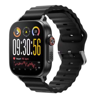 Realme Watch 5, Ecran AMOLED 1.97", NFC, GPS, IP68, Titanium Black - Img 3
