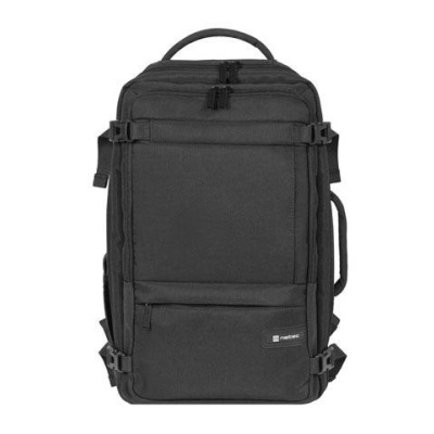 Rucsac laptop Natec Camel Lite, compatibilitate dimensiune laptop 15.6", 3 compartimente, capacitate 19L, material Polyester 600D, negru