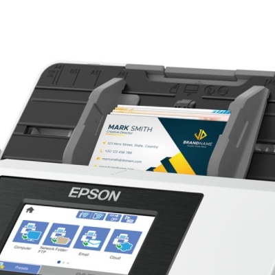 Scanner Epson DS-790WN, dimensiune A4, tip sheetfed, viteza scanare: 45ppm alb-negru si color, rezolutie optica 600x600dpi, ADF Single Pass 50 pagini, duplex, senzor CCD, Scan to Email, Scan to Email, Scan to FTP, Scan to Microsoft SharePoint®, Scan to - Img 10