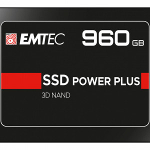 SSD Emtec X150, 960GB, SATA 2.5, R/W speed 520MBs/500MBs