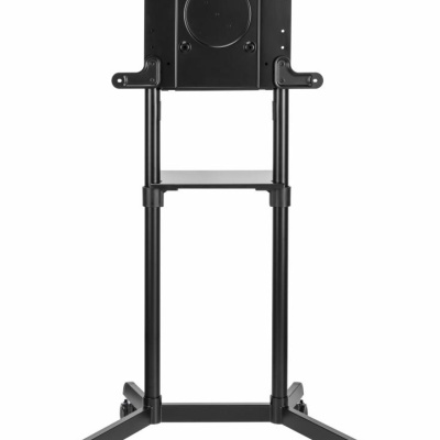 Stand TV mobil Serioux TV11-46TW, parti metalice: Cadru principal vertical, Brațele de prindere VESA, Placa de montaj TV, baza, fixarea se face cu ajutorul accesoriile incluse; dimensiuni: 920x702x1595mm, compatibilitate dimensiune ecran: 37"-70", - Img 9