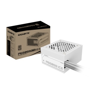 Sursa GIGABYTE P650SS ICE 650W, Active PFC, ATX 12V, 80 PLUS SILVER, Eficienta 90%, protectii OVP/OPP/SCP/UVP/OCP/OTP