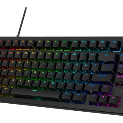 Tastatura gaming mecanica HyperX Alloy Rise, iluminare RGB (16,777,216 culori), Hyperx linear switch, 100% anti-ghosting, layout US, negru - Img 2