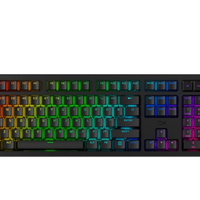 Tastatura gaming mecanica HyperX Alloy Rise, iluminare RGB (16,777,216 culori), Hyperx linear switch, 100% anti-ghosting, layout US, negru