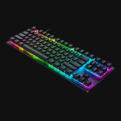 Tastatura Mecanica Gaming Razer Huntsman V3 HE Magnetic Tenkeyless 8KHz, RGB, USB, negru, EN US