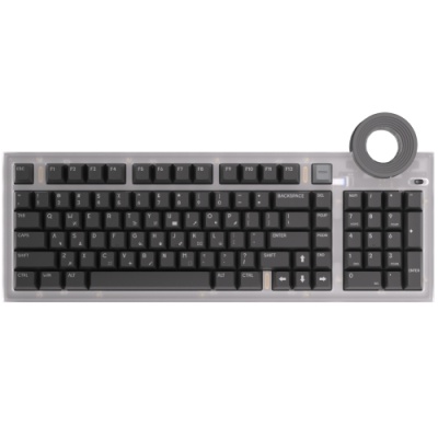 Tastatura Mecanica Lenovo Yoga Creative Keyboard AngryMiao Edition, RGB, USB, Gri