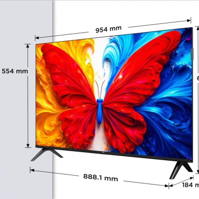Televizor TCL QLED 43S5L, 108 cm, Smart Android TV, Full HD, Clasa F (Model 2026) - Img 3