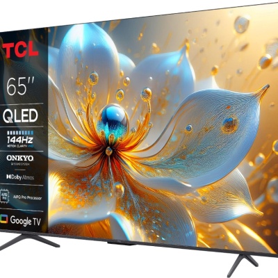 Televizor TCL QLED 65T8C, 164 cm, Smart Google TV, 4K Ultra HD, (Model 2025) - Img 3