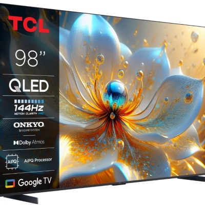 Televizor TCL QLED 98T8C, 248 cm, Smart Google TV, 4K Ultra HD, (Model 2025) - Img 2