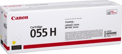 Toner Canon CRG055HY Yellow capacitate 5.9k pagini, pentru LBP66x, MF74x. - Img 2