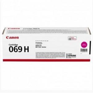 Toner Canon CRG069HM, Magenta, capacitate 5500 pagini, pentru i-SENSYS LBP673Cdw, MF754Cdw, MF752Cdw.