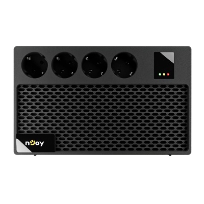 UPS nJoy Renton 650 Plus, 650VA / 360W, 4x prize Schuko conectate la baterie, fara display LCD, tensiune nominala de intrare 230V Caracteristici Stabilizator (AVR) de tip Boost and Buck Functie auto-restart la revenirea tensiunii electrice Functie de - Img 2