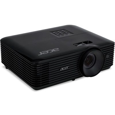 Videoproiector Acer X1328WHn, WXGA 1280*800, up to WUXGA 1920*1200, 5.000 lumeni/ 4.000 lumeni Ecomode, 16:10/ 16:9/ 4:3, 20.000:1, dimensiune maxima imagine 300", distanta maxima proiectie 10 m, boxa 3W, lampa 6.000 ore/ 15.000 ore Ecomode, 27 dB, 2.8