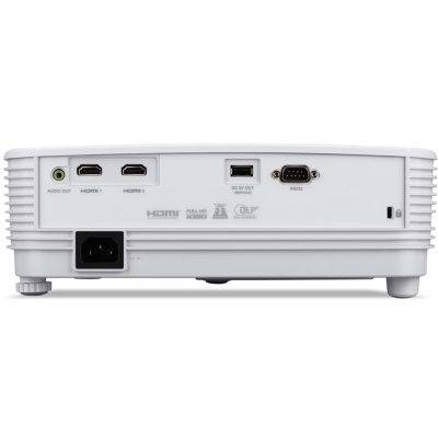 Videoproiector Acer X1526, FHD 1920*1080, up to WUXGA 1920*1200, 4.000 lumeni, 16:9/ 4:3, 13.000:1, diagonala maxima 300", distanta maxima de proiectie 10 m, boxa 3W, lampa 5.000/ 20.000 ore, 29-33 dB, 2.4 kg, 2 *HDMI, PC audio out, DC Out (5V/1.5A, USB - Img 2