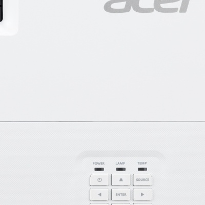 Videoproiector Acer X1529HK, DLP 3D ready, FHD 1920*1080, up to WUXGA 1920*1200, 4.800 lumeni/ 3.840 lumeni ecomode, 16:9/ 4:3, 10.000:1, zoom 1.1x, dimensiune maxima imagine 300", distanta maxima de proiectie 10 m, boxa 3W, lampa 4.000 ore/ 20.000 ore