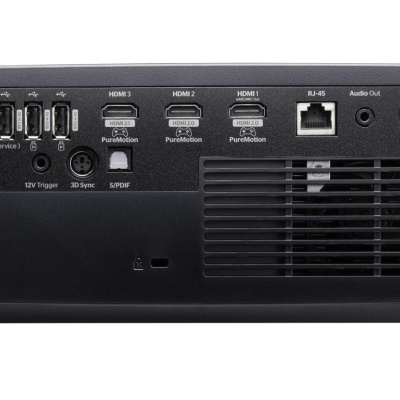 Videoproiector Optoma UHZ58LV, DLP laser 30.000 ore, 4K UHD (3840x2160), 3.000 lumeni, 3.000.000:1, 16:9/ 4:3, distanta maxima proiectie 10m, zoom 1.6x, 3* HDMI, 1 x USB-A power 1.5A, 2 x USB-A power 2A, 1 x 3D sync, 1 x Audio 3.5mm, 1 x S/PDIF, RJ45, 1 - Img 2