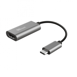 Adaptor Trust Dalyx USB-C to HDMI, silver